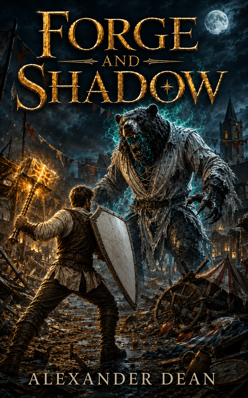 Forge and Shadow by Alexander Dean book cover